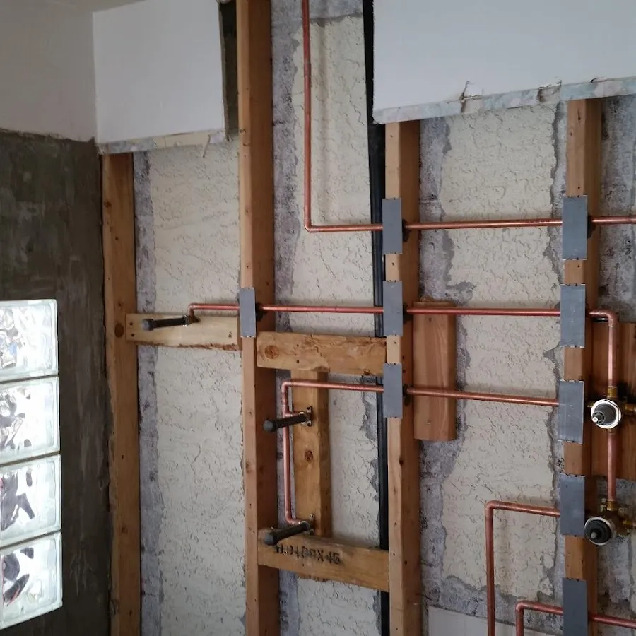 Copper pipe installation for Repiping in Sodus
